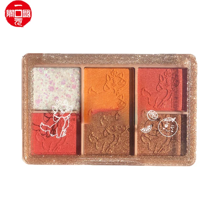

Onedollar New Arrival High Pigment Shimmer Eye Shadow Palette Packaging