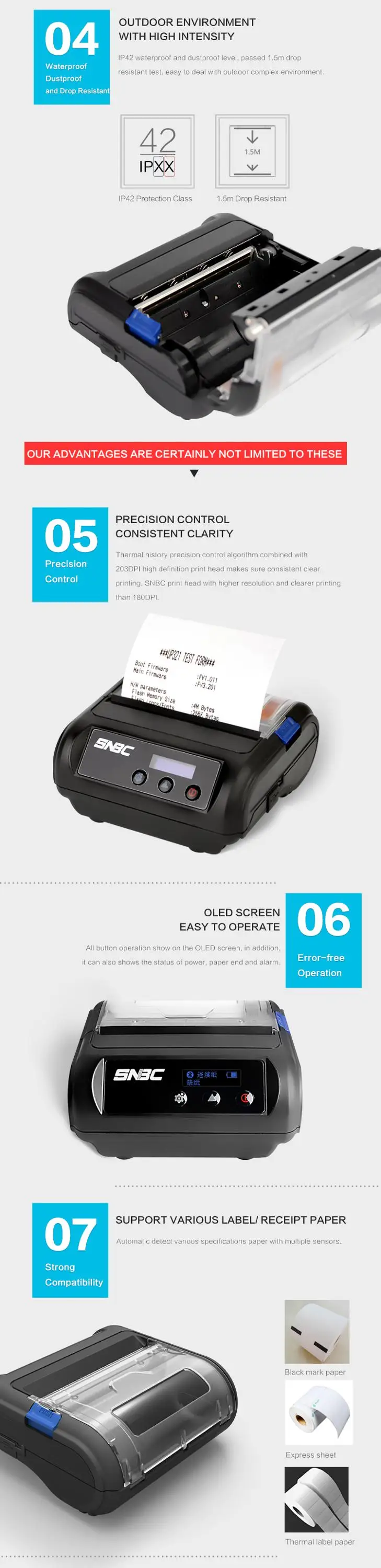 printer bluetooth snbc