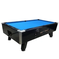 

High quality OAK Wood Coin Pool Table Billiard Table 8FT