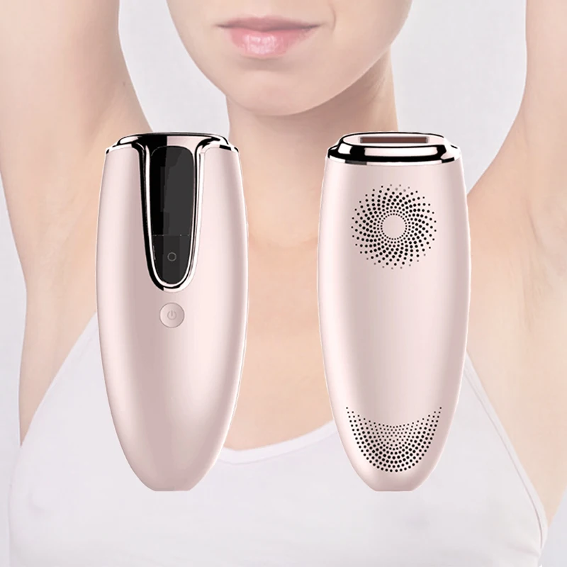 

Mini Laser Hair Removal Face Epilator Beauty Ipl Hair Removal for home use, White pink black