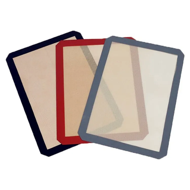 

Amazon Hot Selling Custom Size Color & Logo Reusable Silicone Baking Mat - Measures 16.5" x 11.6", Costom