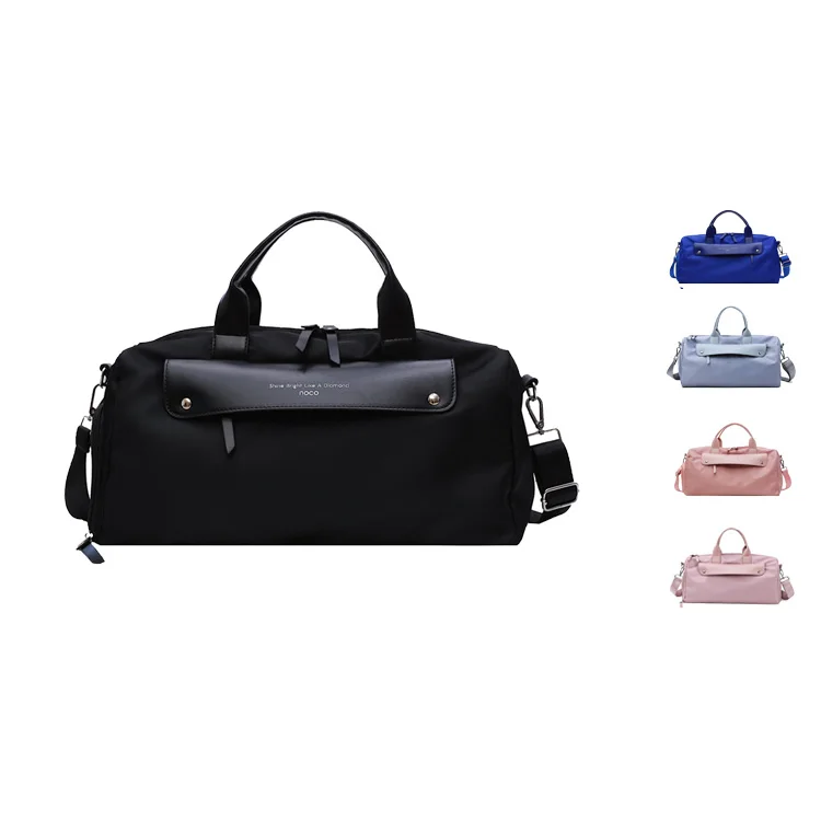 

traveling bag set irrigation luggage bags travel polypropylene automatic driving travel bag, Black