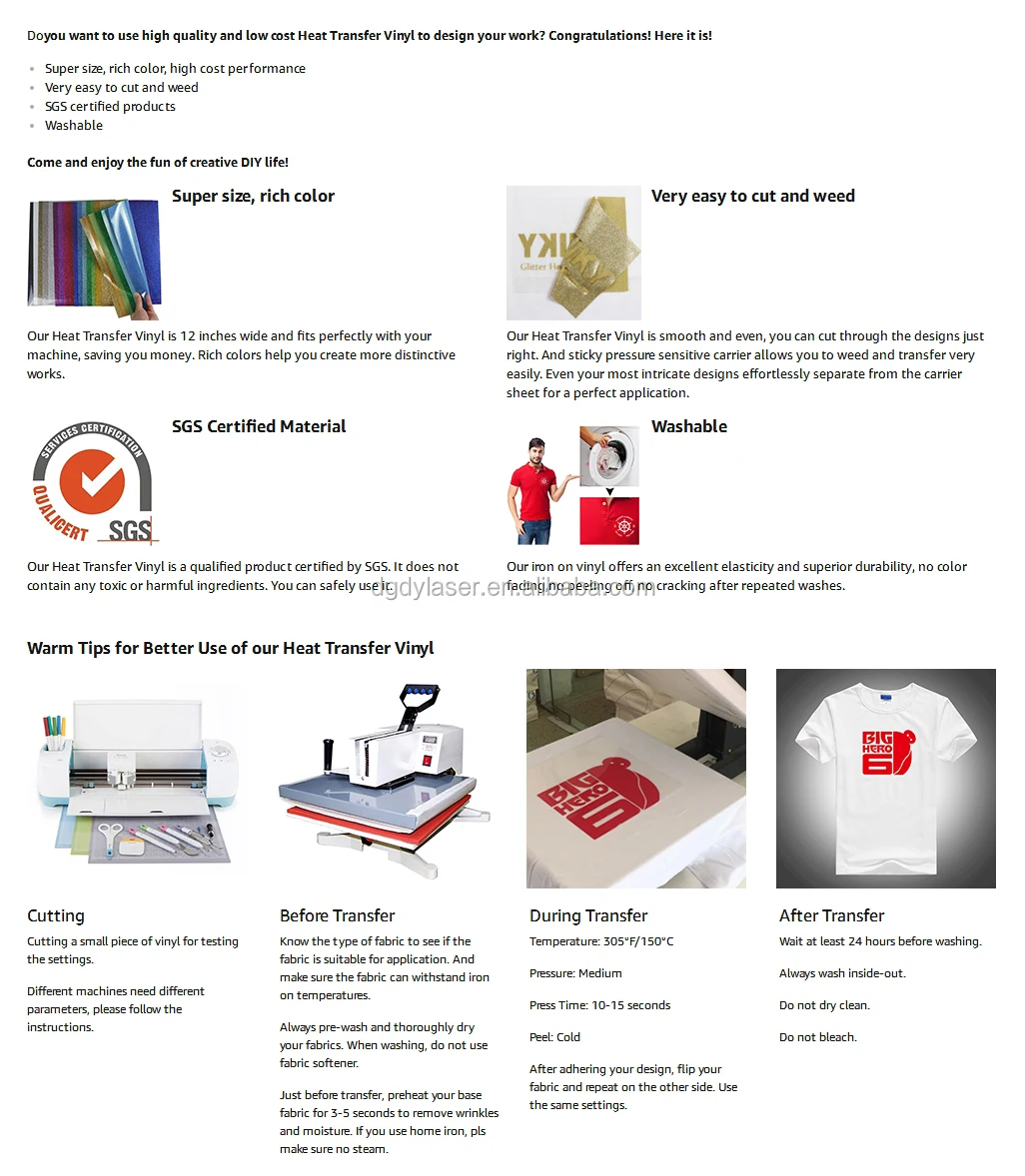 Pu Heat Transfer Vinyl Gold Htv Iron On Vinyl Roll For Tshirts,Hats