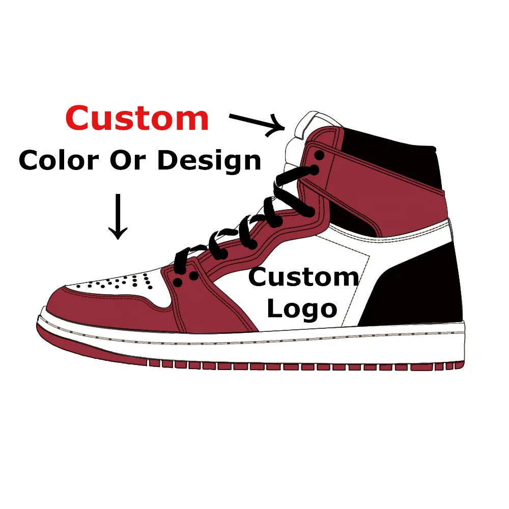 

Wholesale Brand Design Fashion Sneakers Custom Logo Oem Sports Mens Basketball Shoes, Support customization