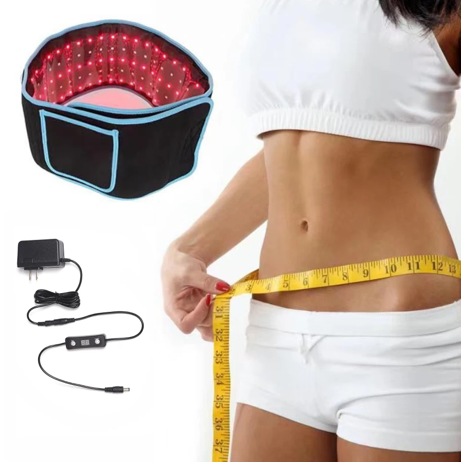 

Dual Wavelength Therapy Belts Laser Wrap Slimming Mat Red Led Light Far Infrared 360 Laser Belt For Body Slim