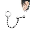 2019 The Latest Design Hoop Earring Dangle With Ear Cartilage Dangle 316L Surgical Steel Hot Wholesale