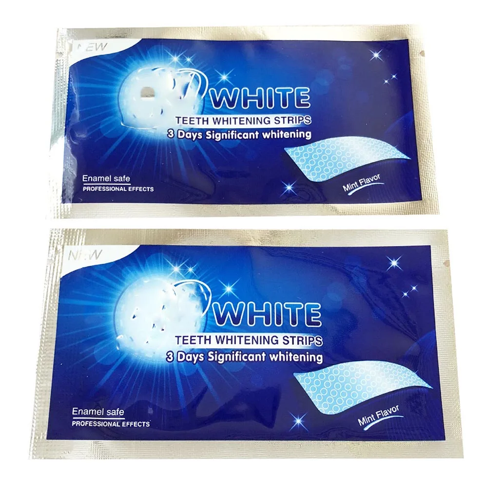 

14Pcs 7 Pair Bright White Teeth Whitening Kit Tooth Bleaching Whitening Strips