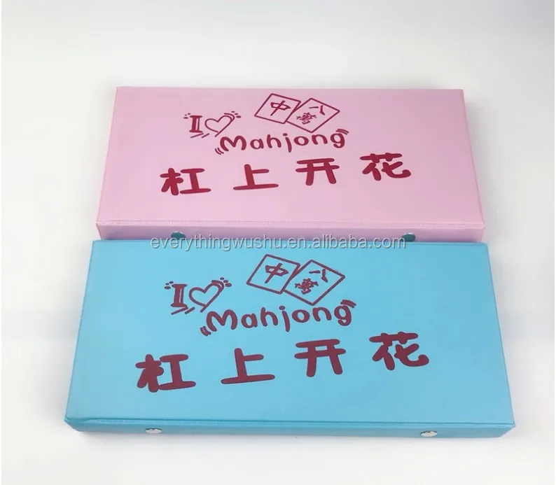 Mini Chinese mahjong tiles 144pcs/set 24*17mm Portable travel Mah-Jong with Box