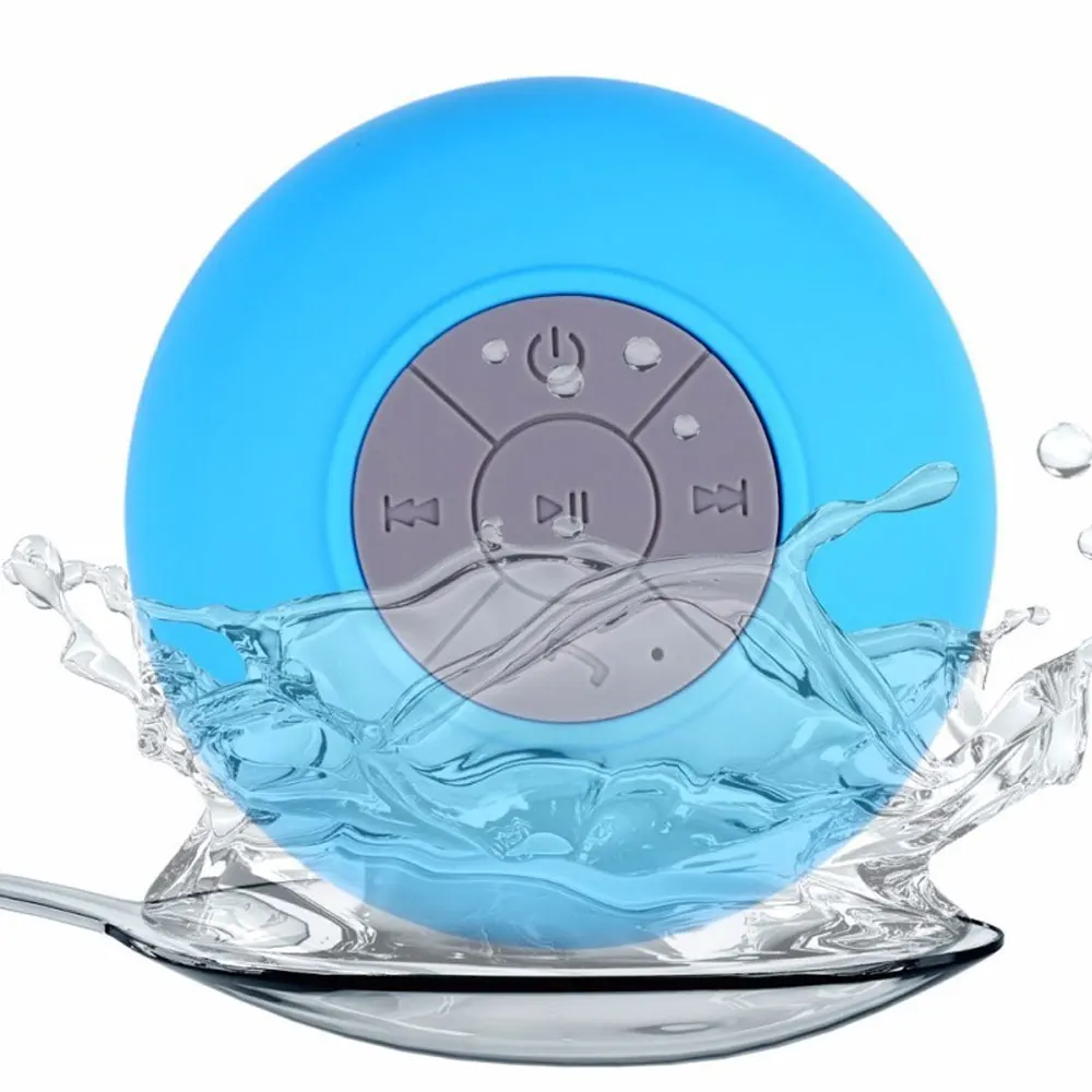 

Mini Portable Waterproof Shower X1 Speaker Support TF Card FM Radio Round Outdoor Floating USB Smart blue tooth speaker, Multiple colors