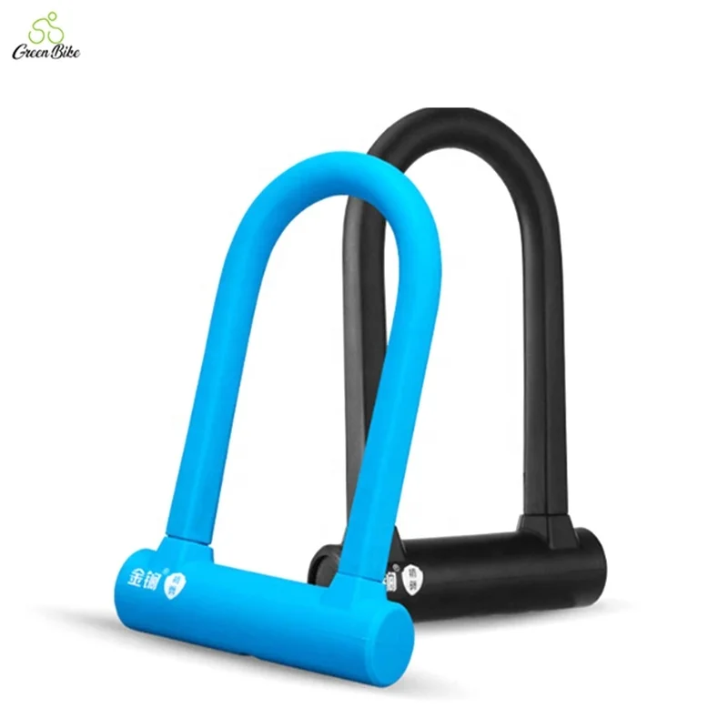 

OEM Available High Security Heavy Duty Anti Theft Locks For Bicycles U Lock Bicycle Lock, Black, blue, orange