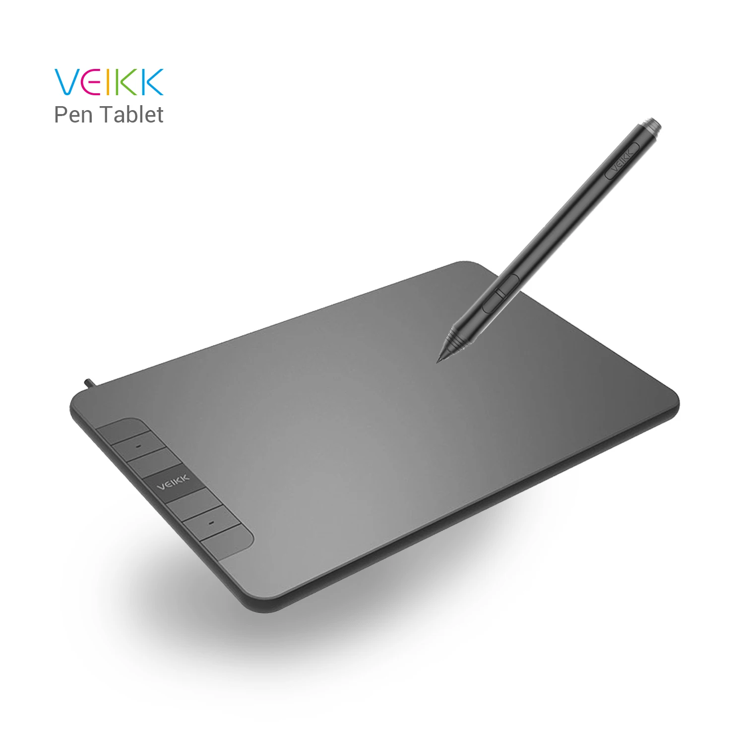 

Top Quality Veikk Vk640 6 X 4 Inch 8192 Levels Battery-free Pen USB Graphic Drawing Tablet For Windows,Mac And Android