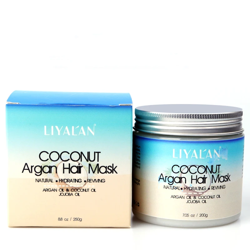 

Hair Treatment Repairing Conditioner Hair Styling Cream Smooth Argan Oil Women Coconut Hair Mask