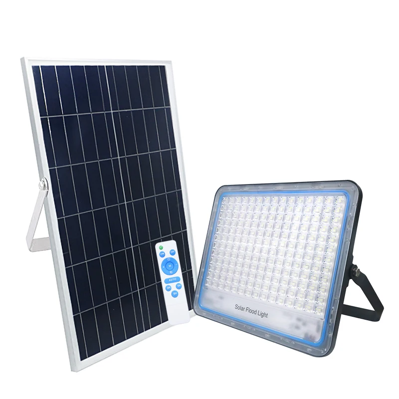 

LED Solar Flood Light Outdoor Waterproof 100w 200w 300w 10 mode Lighting