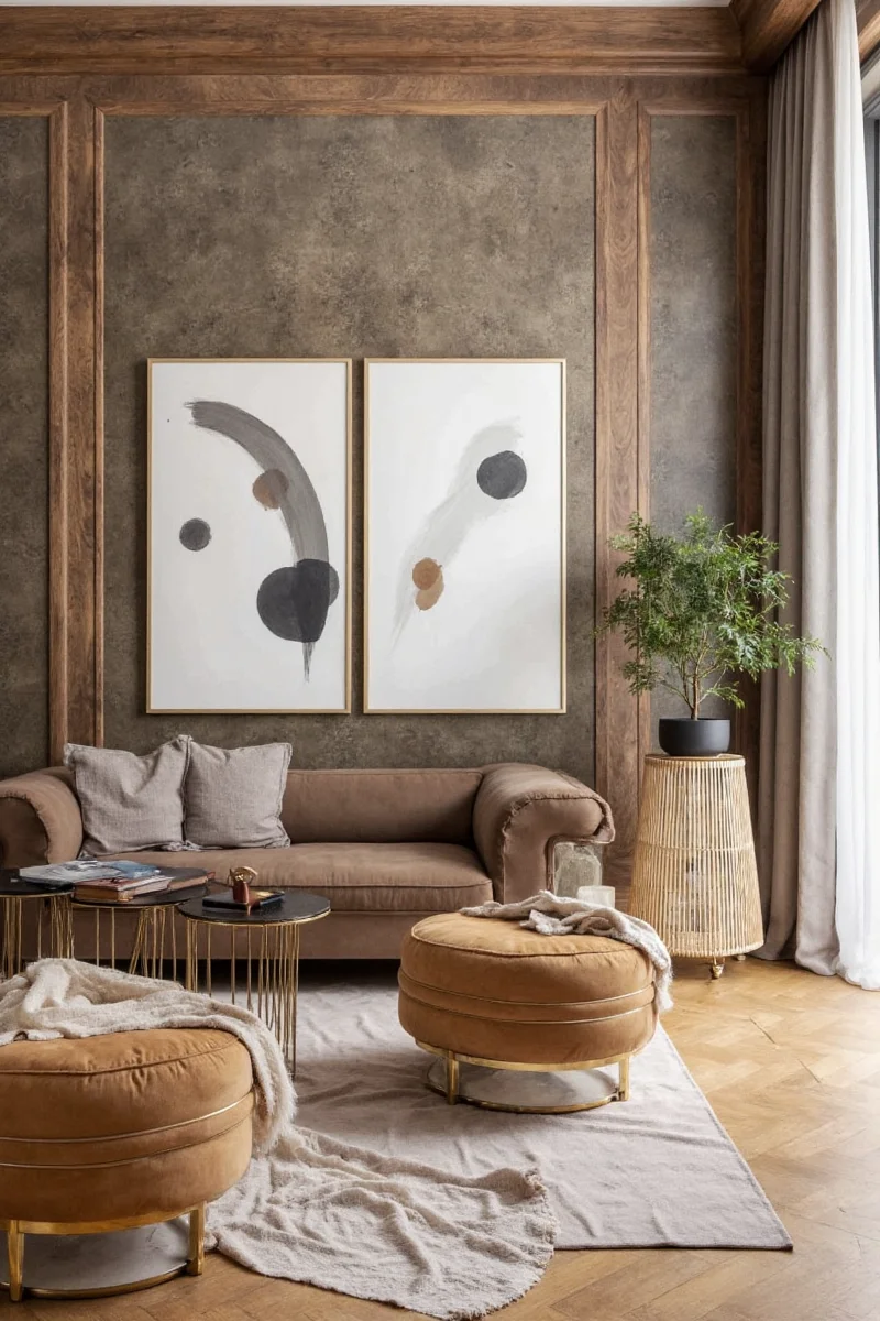 7 genius tips to furnish a big living room without looking like a hotel lobby