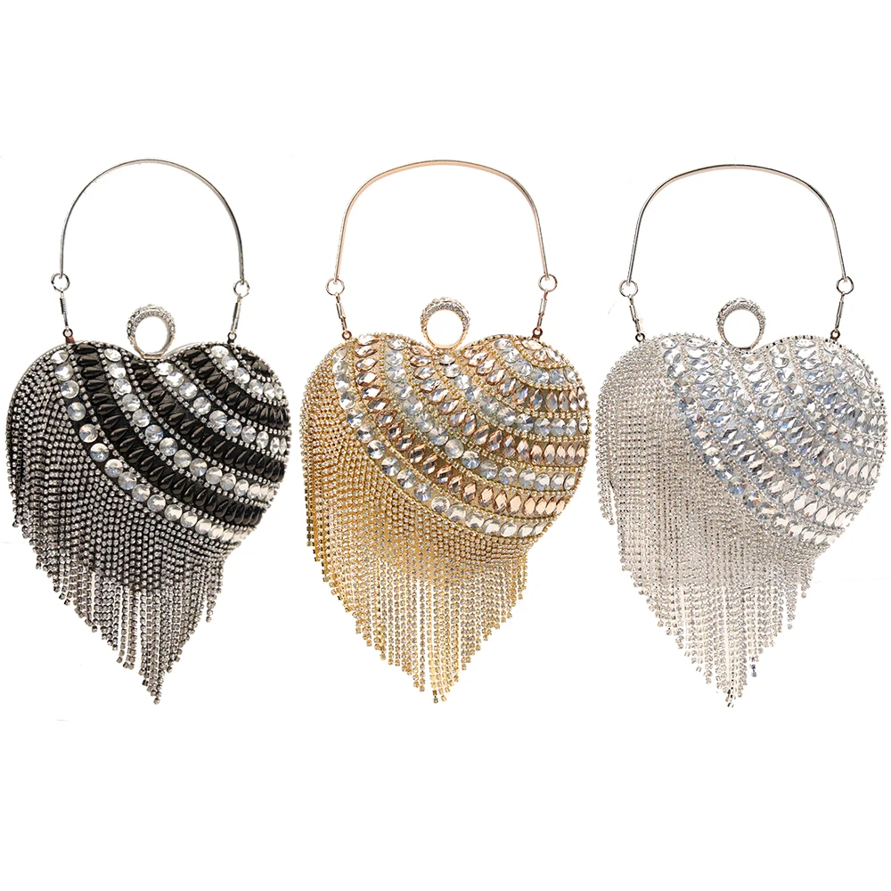 

diamonds design mini bags women purse cute chain shoulder handbag for women rhinestone purse
