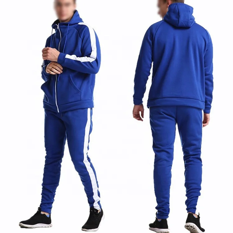 
Custom Spring Autumn Casual Warm Fleece Zipper Up Hoodies Pants 2 Piece Sets Jogging Wear Cheap Sports Tracksuits for Men 