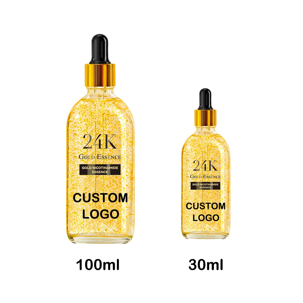 

Oem Private Label Cosmetic Face 24 K Gold Serum 24K