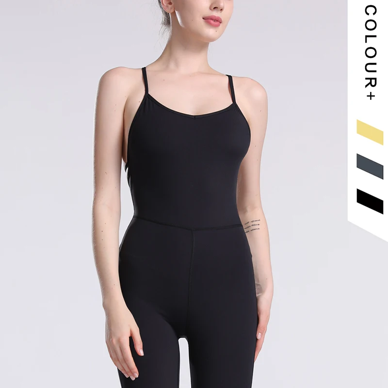

High quality yoga active wear Jumpsuit workout set wheel set, Same as picture shows