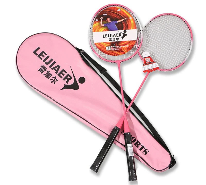 

Manufacturer nylon different color customized string 2piece adult male and female beginners offensive children student rackets, Pink,blue,red