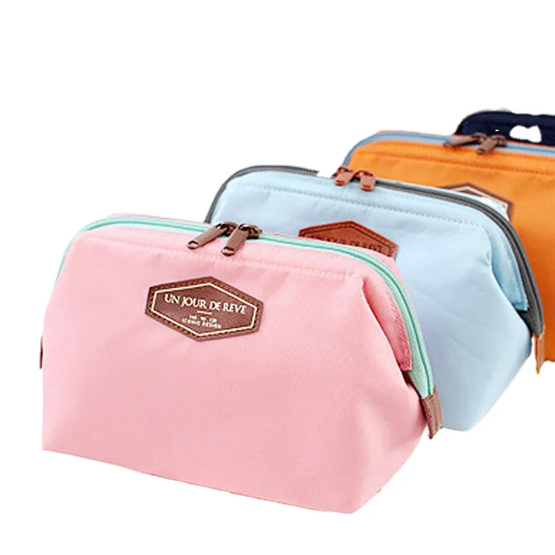

Portable Multifunctional Fashion Canvas Cosmetic Bags