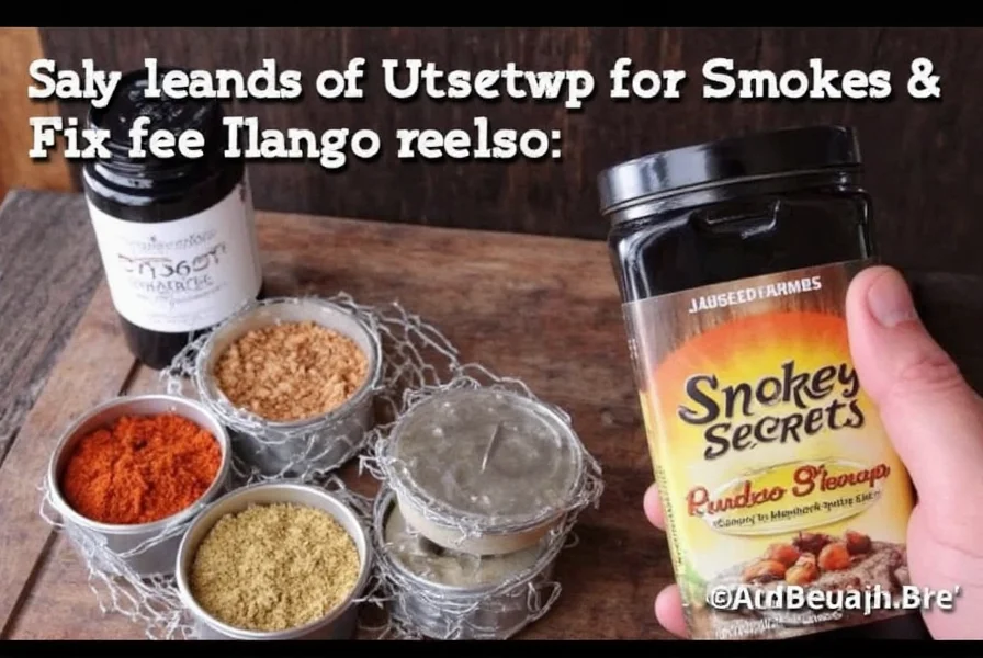 Jars of homemade dry rubs