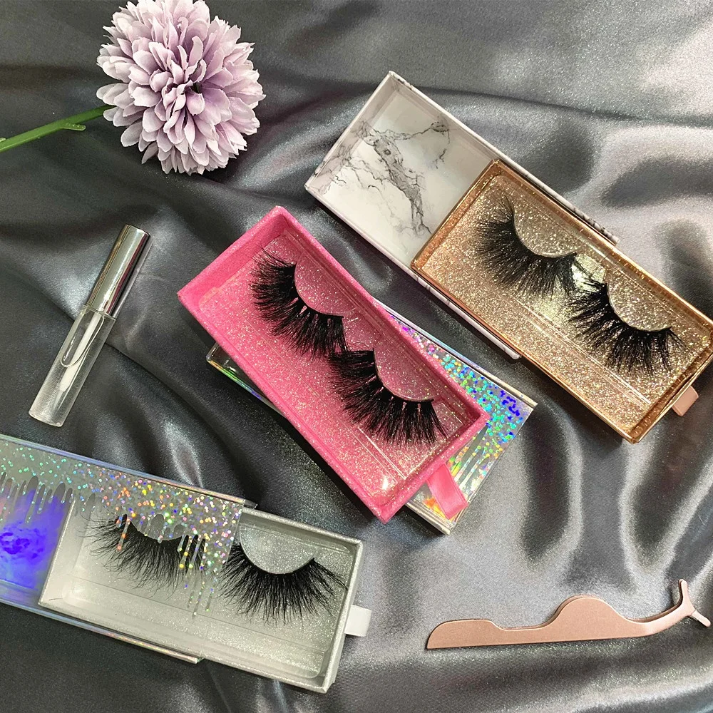

4d mink lashes 3d mink lashes vendor create your own brand eye lashes, Natural color