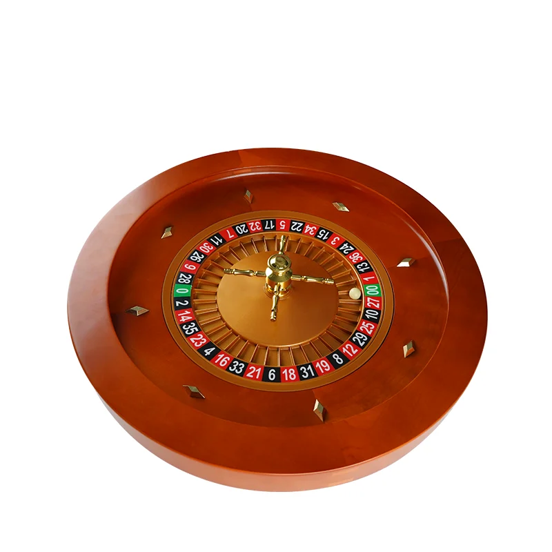 

YH  Deluxe Solid Wooden Roulette Wheel Gambling Casino Roulette Wheel for Poker Table