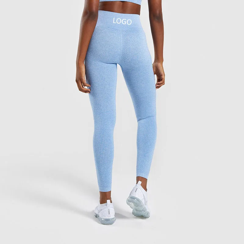 
Custom Logo 2020 Yoga Pants Women Fitness Pink Black Scrunch Butt High Waisted Premium Sports Seamless Leggings 