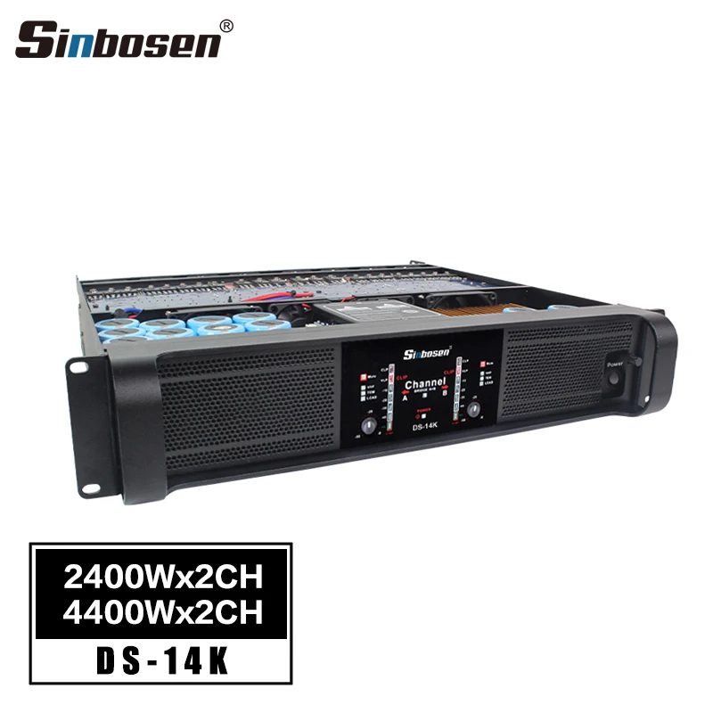 

Sinbosen amplifier 14000 amplifier 4000 watts x 2 CH power amp amplificador