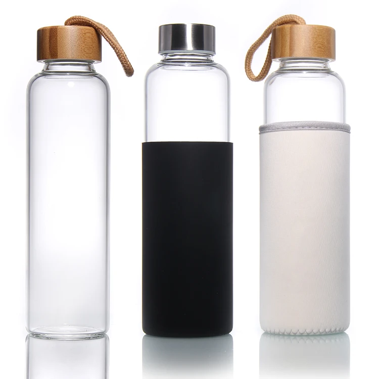 

CREATIVE Heat Resistant High Borosilicate Water Glass Bottle For Water Tea Drinks