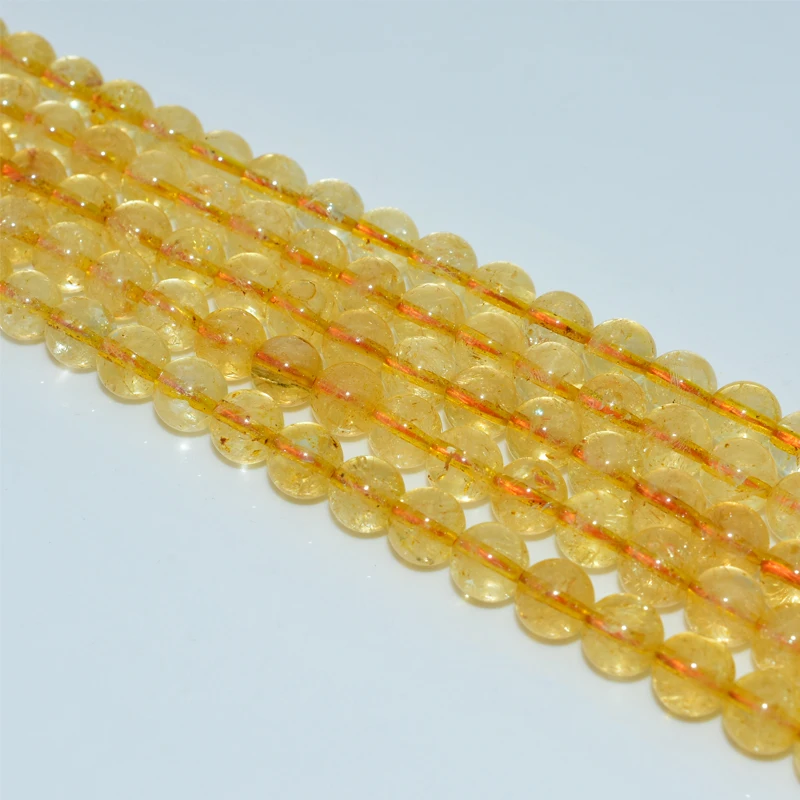 

Trade Ansurance 6/8/10/12mm High Grade Natural Citrine Loose Beads