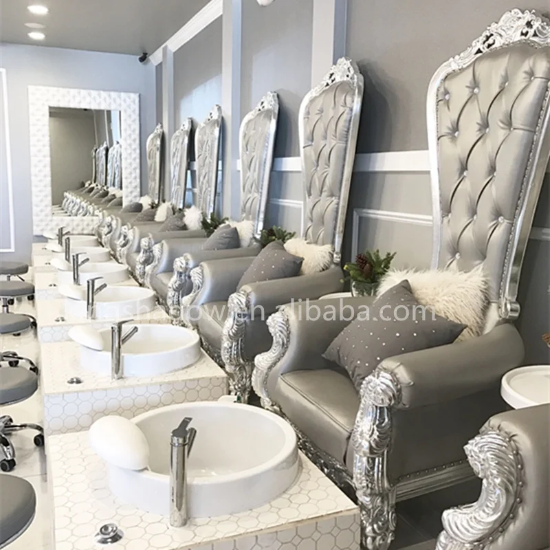 

luxury salon furniture set manicure chairs pedicure bowl pedicure spa chairs with discount