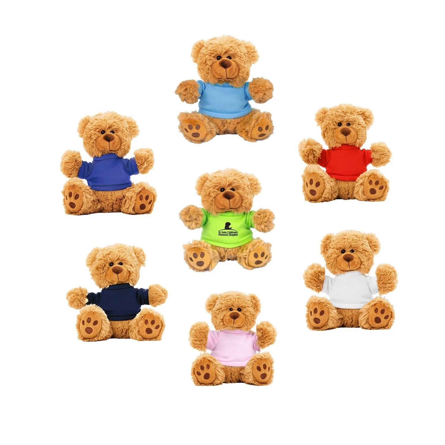 Plaid 100%cotton Plush Stuffed Soft Teddy Bear - Buy Plush Toy,Stuffed ...