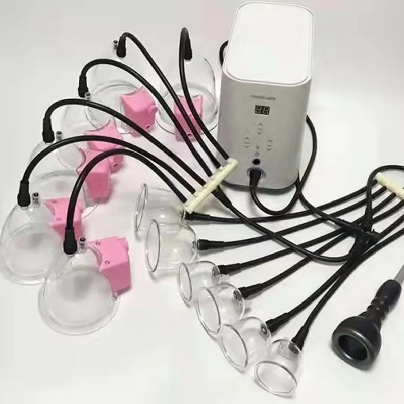 

Hottest Buttocks Enhancement Vacuum Therapy Cups Lifting Vacuum Therapy For Breast Enlargement Body Cupping Massager Machine, White