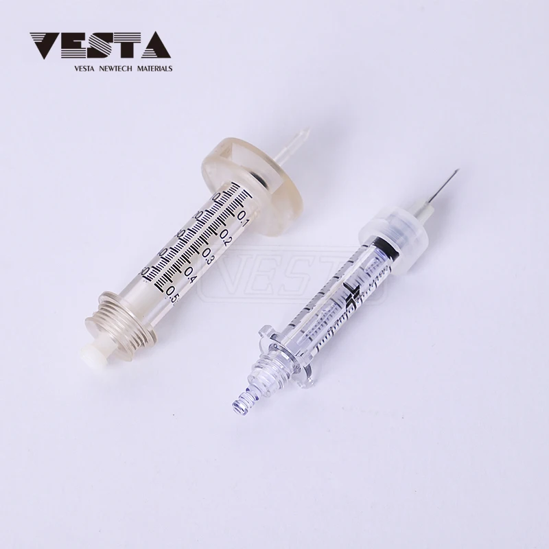 

USA Visible Vesta best selling 0.5ml amp2 adapter syringe for ampoule of hyaluronic pen