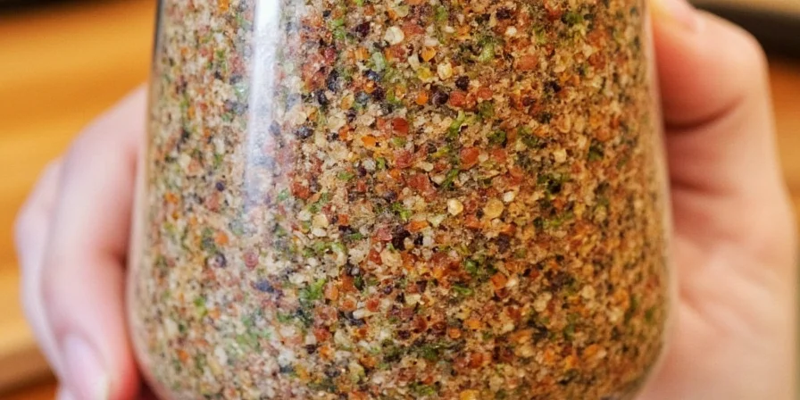 Final dish featuring sazon-seasoned food