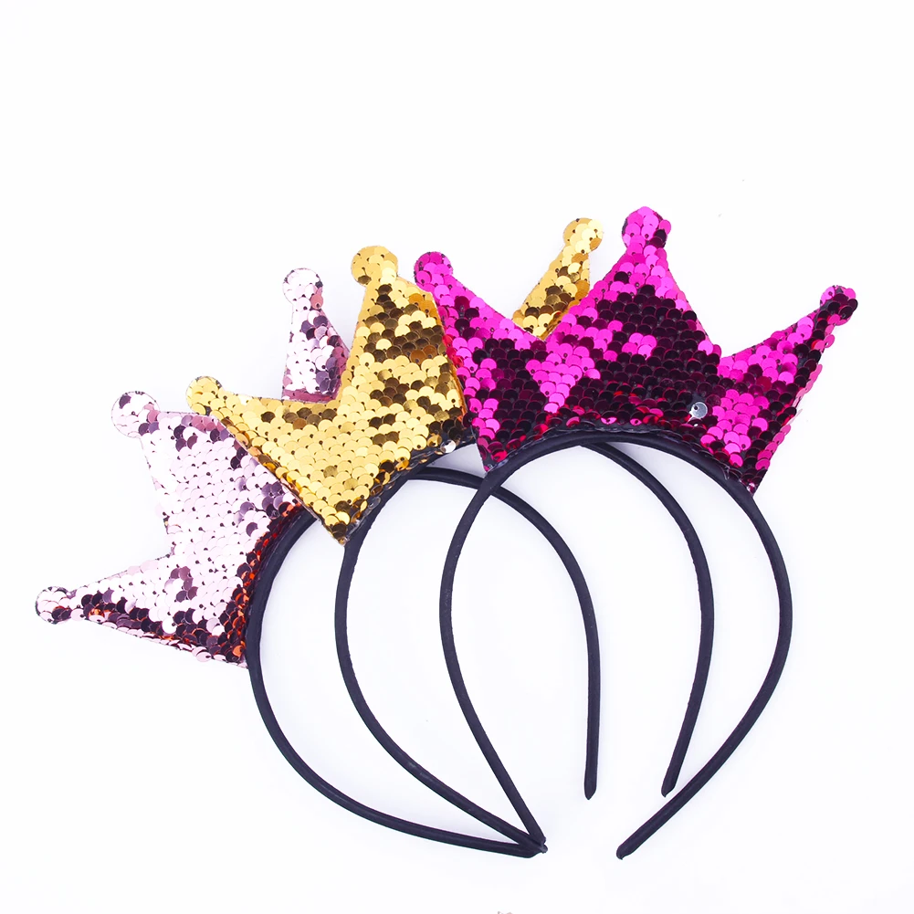 
Wholesale Sequin Princess Hair band Little Girl Hairband With Sequin Hot selling New Design In Yiwu 