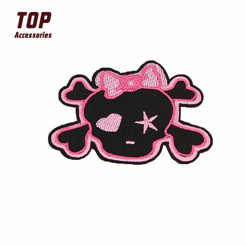 

Hot Sale Custom Stick-on Embroidered Patches Iron on Embroidered Patches Cat