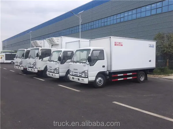 China Used Cold Truck With Refrigerator Unit,Insulated Box For Refrigeration