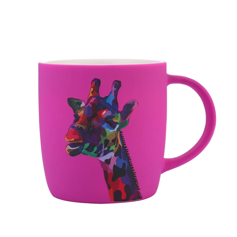 

black ceramic tea cup mug printing machines round ceramic mug, Assorted