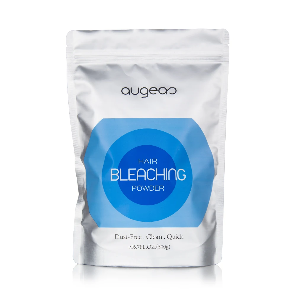 

Guangzhou factory bleach powder clean quick blue wholesale manufacturer level 9 dust free hair bleaching powder with bag