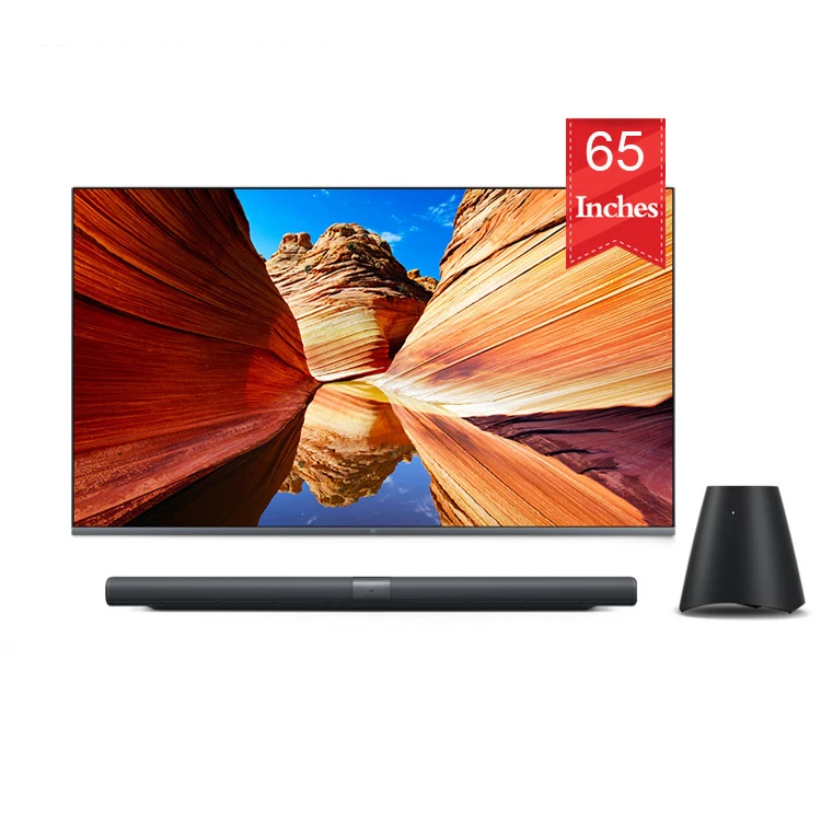 Original Xiaomi Mi Mural TV 65'' With Subwoofer Full HD Android TV 4K HDR Ultra Thin 65 Inch Xiaomi Smart Television