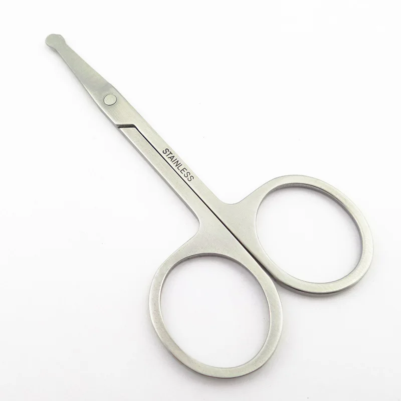 

Makeup Scissors Small Stainless Steel Nose Hair Scissor Professional, Silver