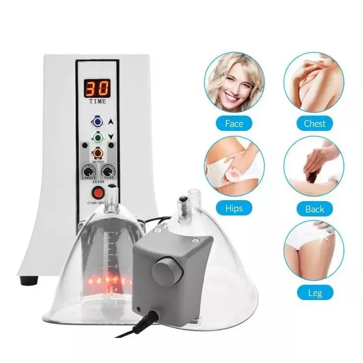 

Hot sale Big Power 32 cups boobs increase hands free vacuum therapy lifting machine exercise for buttocks and hips enlargement