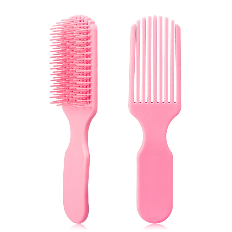 

Amazon Detangle New design flexible quick self cleaning magic vent hair brush, Detangling Hair Brush