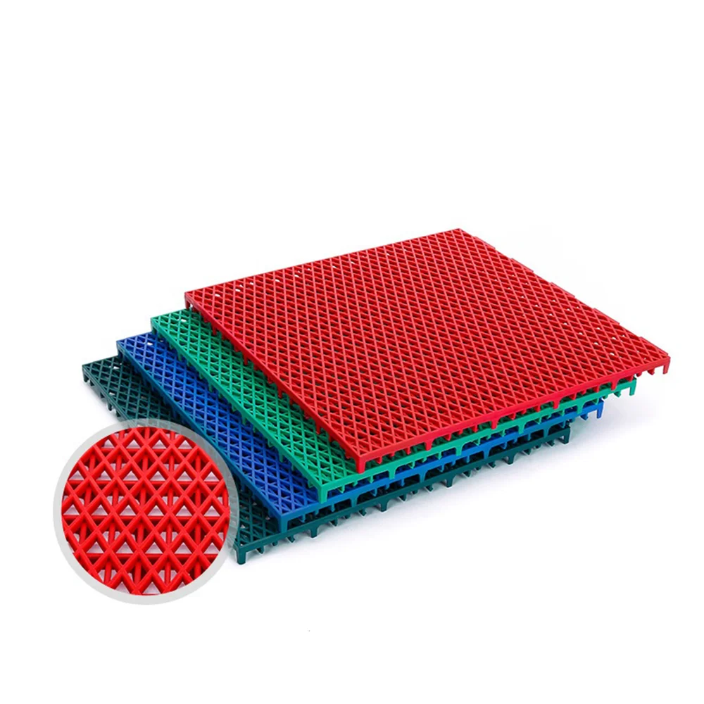 

UNISPORT Intelligent Pp Interlocking Portable Sport Court Material Plastic Tiles Temporary Basketball Flooring Outdoor