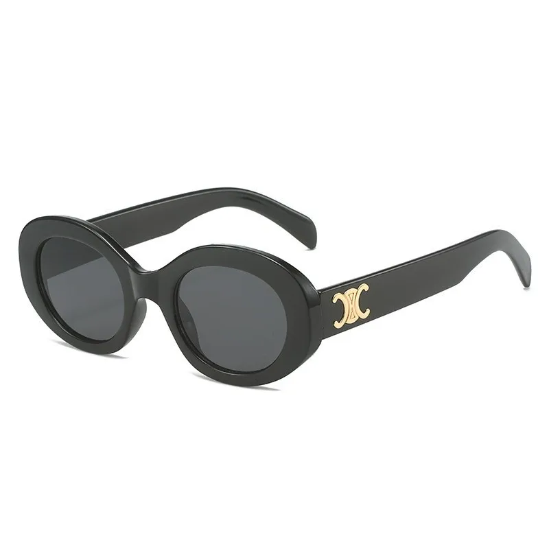 Wholesale small circular frame outdoors Sun eyewear fashion trend sunshade Sunglasses