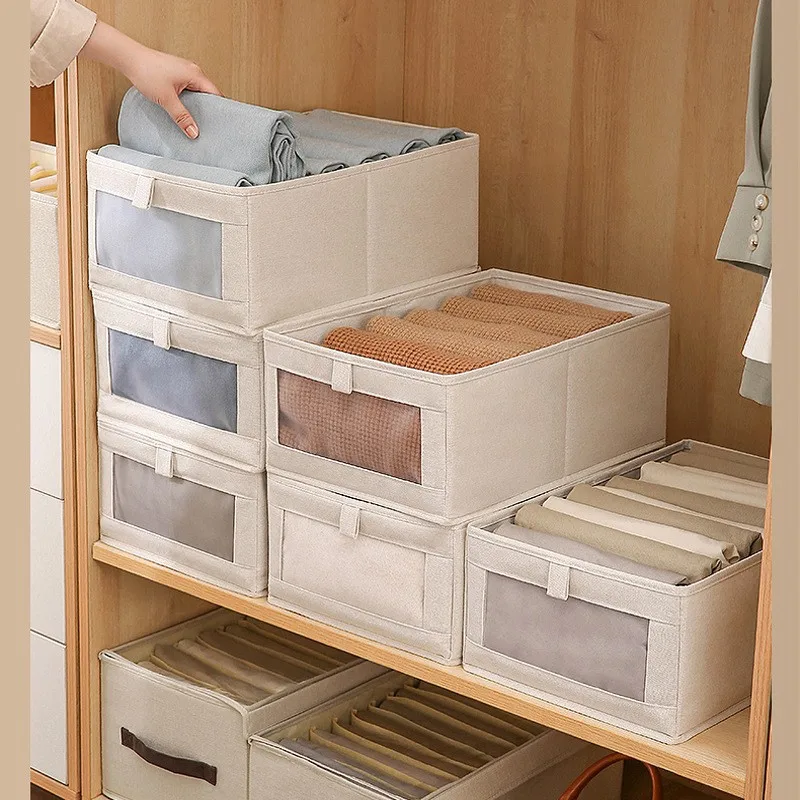 

Hot selling clothes organizer wardrobe closet organizer folding underwear toy sundries storage box
