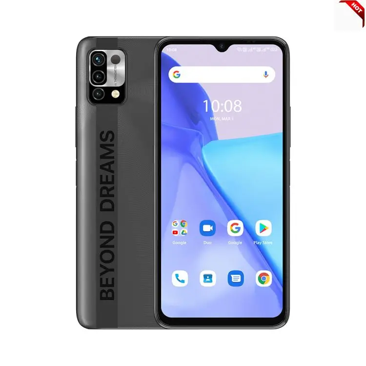 

1 year warranty Original celular UMIDIGI Power 5 4GB+128GB 6150mAh 6.53'' Full Screen Android 11 MTK Helio G25 Octa mobile phone