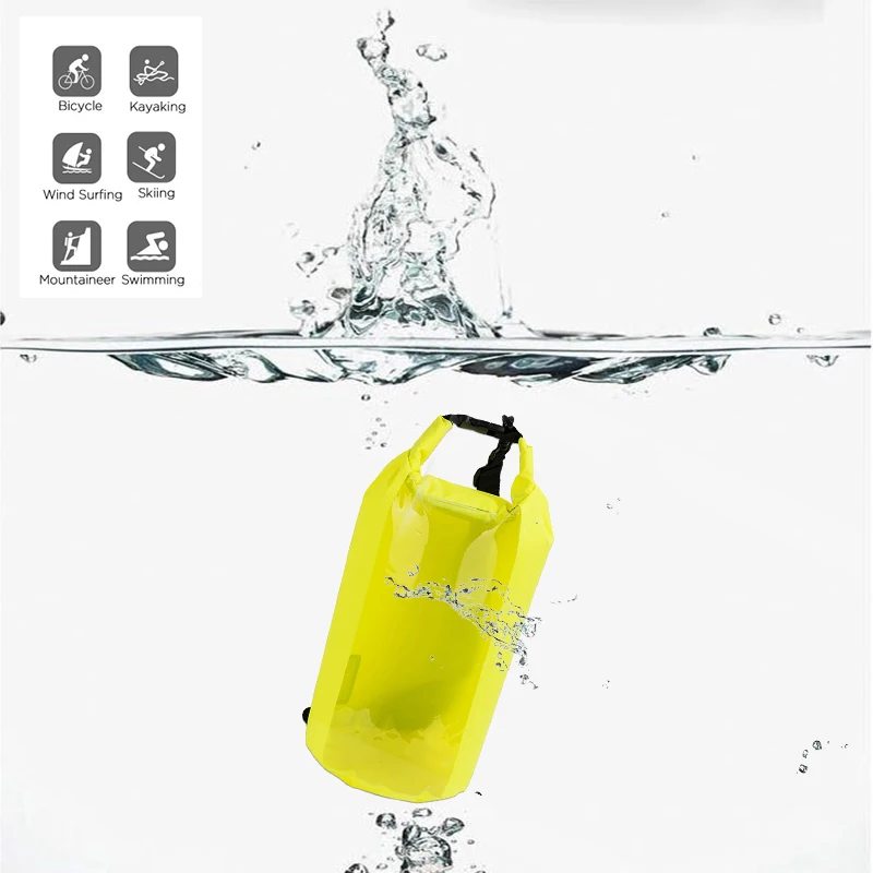 

5L waterproof dry bag with one strap